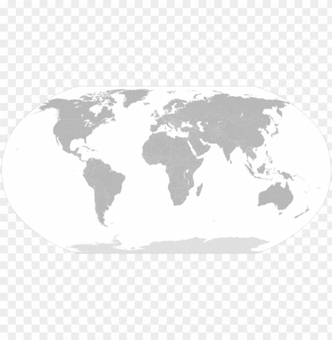 blank map world secondary political divisions - newfoundland on the world ma PNG transparent vectors PNG transparent with Clear Background ID da3ad547