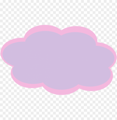 blank pantry label cloud purple - cute pink cloud PNG clipart with transparency
