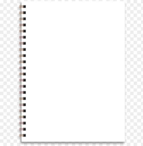 blank sketchbook - spiral PNG images with no background needed