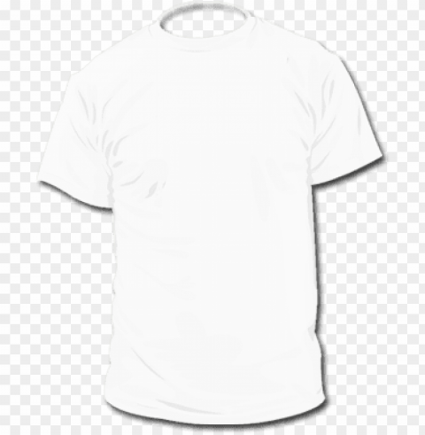 blank t-shirt outline - plane t shirt white Transparent PNG Image Isolation