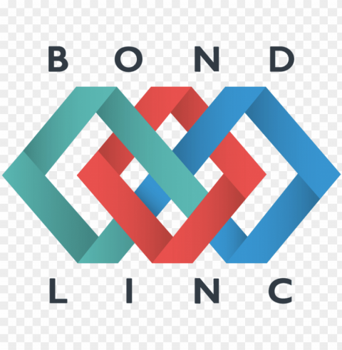 blank w words - bond linc logo HighResolution PNG Isolated Artwork