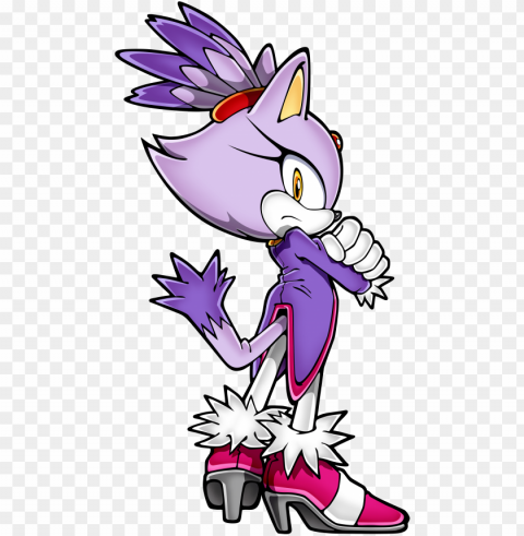 blaze the cat - blaze the cat Isolated Subject with Clear Transparent PNG