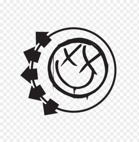 blink 182 logo vector free download High Resolution PNG Isolated Illustration