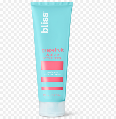 bliss grapefruit & aloe body butter - cosmetics Transparent background PNG gallery