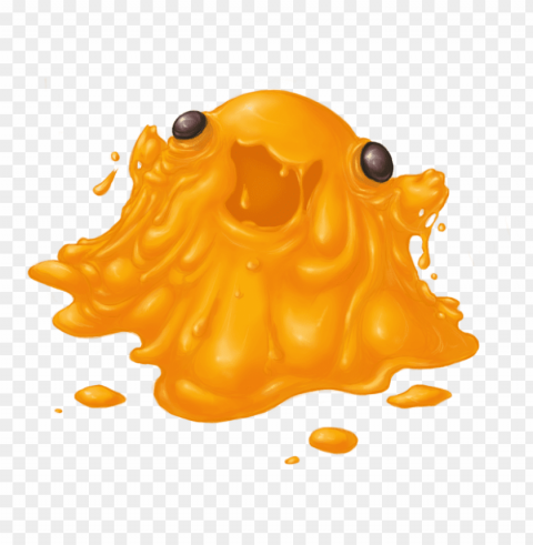 blob monster PNG for design