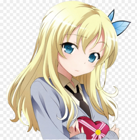 blonde hair girl picture freeuse download - anime girl blonde hair blue eyes PNG transparency images