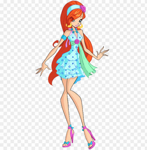 bloom 6 playa full - winx club bloom season 6 outfits PNG images without restrictions