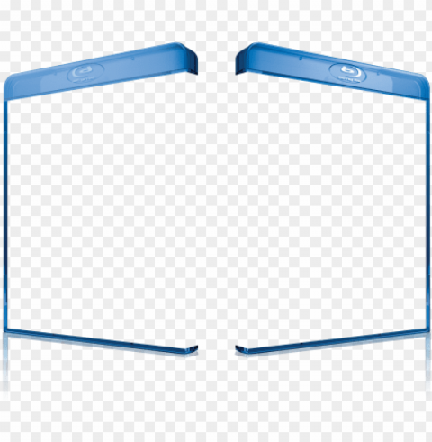 blu-ray template - dvd blu ray case PNG Graphic Isolated on Clear Backdrop