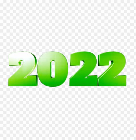 Green 3D 2022 Text PNG transparent photos comprehensive compilation PNG transparent with Clear Background ID 2aa9c4fb