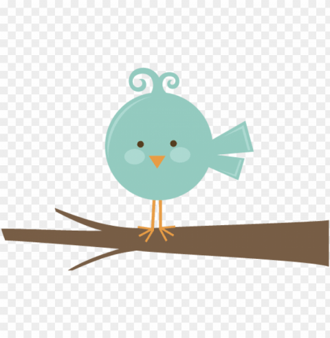 Blue Baby Bird Transparent PNG Images Collection