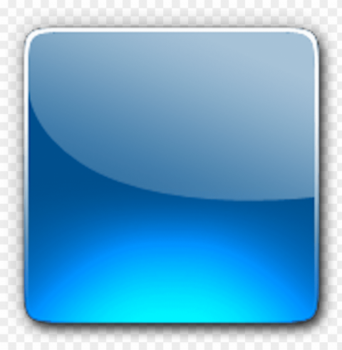 blue button icon - icon PNG Graphic Isolated with Transparency