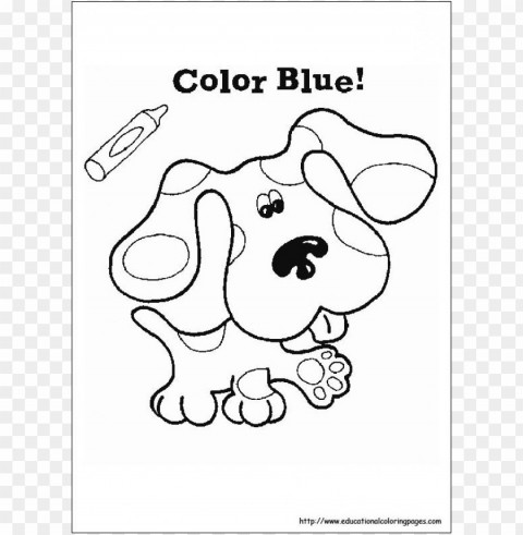 blue color pages preschool coloring HighQuality Transparent PNG Isolated Graphic Design