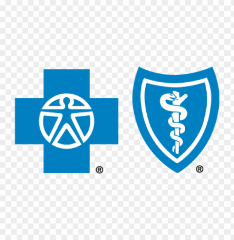 blue cross blue shield logo vector PNG Image with Transparent Isolated Design