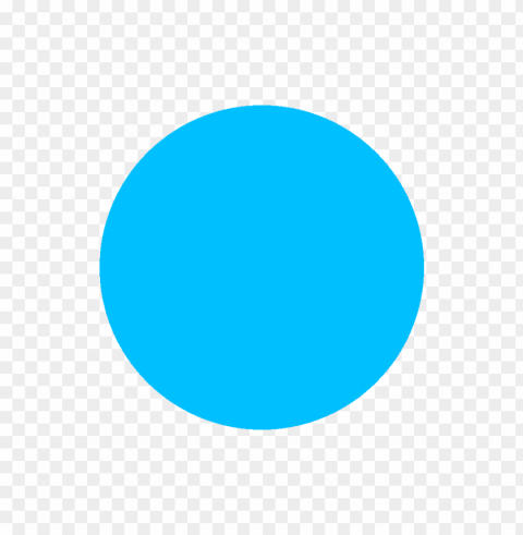 blue dot circle Isolated Icon on Transparent Background PNG