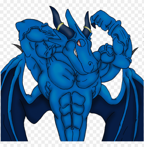 blue dragon flex digital by ani1996-d4xxm7d - blue drago Isolated Artwork in HighResolution PNG