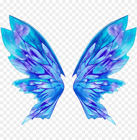 blue fairy wings Clear Background Isolated PNG Icon PNG transparent with Clear Background ID 75c0f678