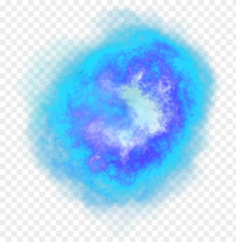 blue fire effect Clear Background Isolated PNG Illustration