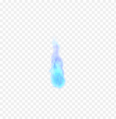 blue fire effect Clear PNG file