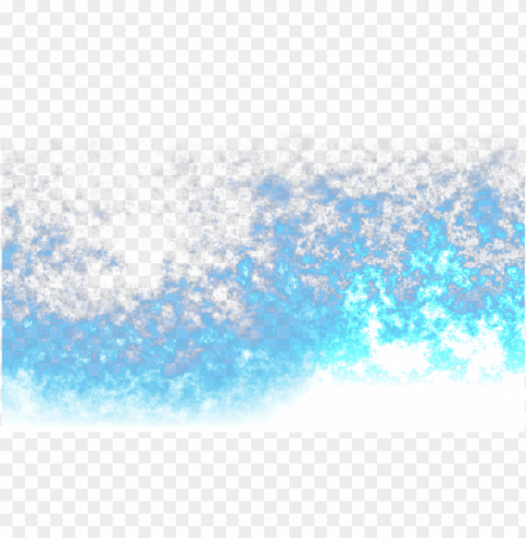 blue fire effect High-definition transparent PNG