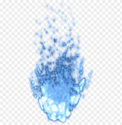 blue fire light PNG graphics with transparency