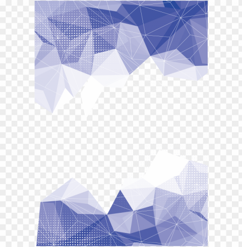 blue geometric background - abstract shapes shapes PNG Image with Transparent Isolated Graphic