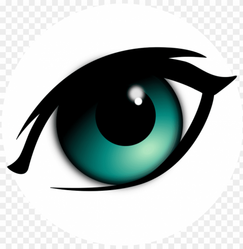 blue green eyes cartoon PNG images with no fees