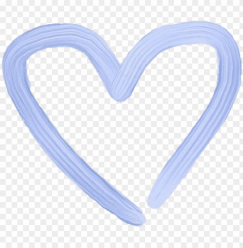 blue heart tint paint aesthetic coração draw - aesthetic heart blue Free PNG transparent images