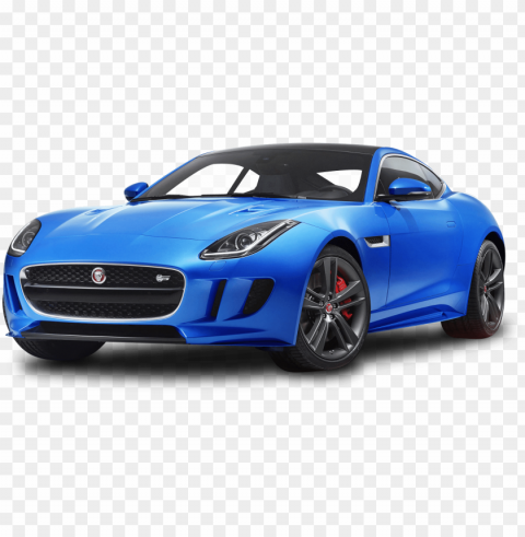 blue jaguar f type luxury sports car image - jaguar f type 2018 ultra blue Transparent PNG Illustration with Isolation