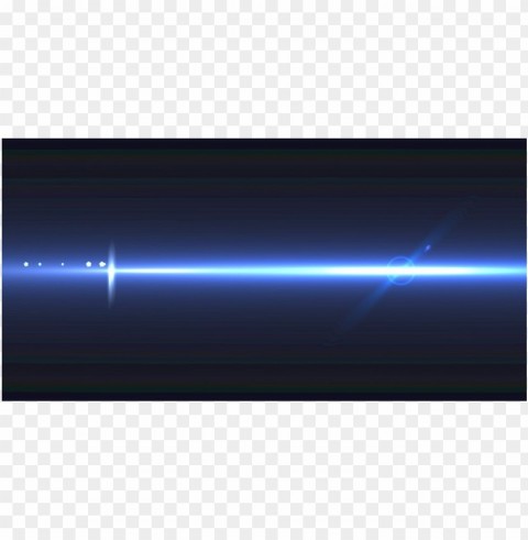 blue light effect Clear Background Isolated PNG Graphic