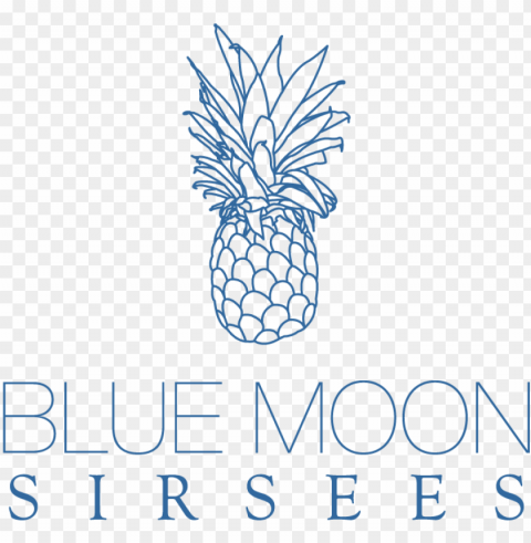 blue moon sirsees - moo PNG Graphic Isolated with Clarity