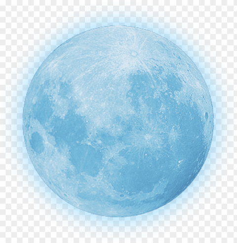 blue moon wolf file download - full blue moon Transparent Background Isolated PNG Icon