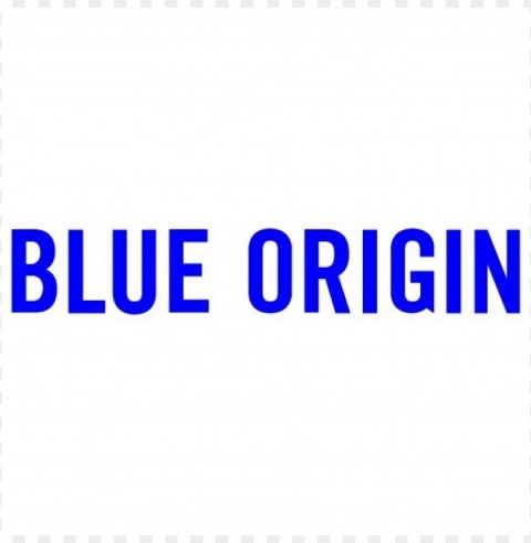 blue origin logo vector HD transparent PNG