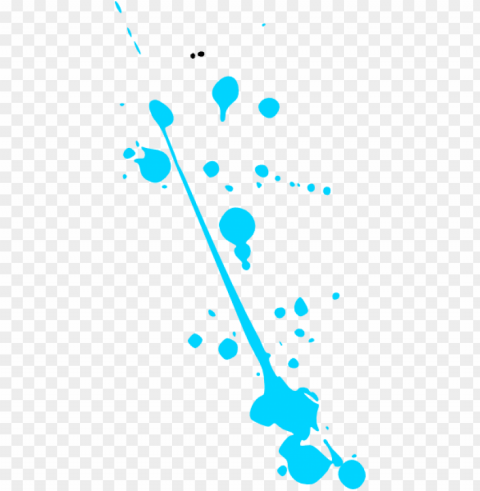 blue paint splash PNG Graphic with Transparent Background Isolation