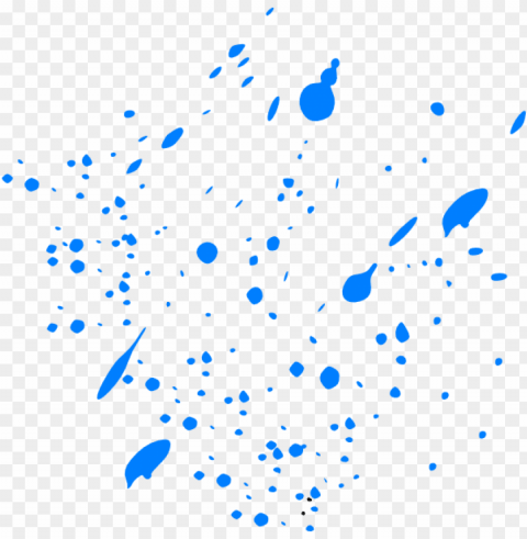 blue paint splash PNG graphics for presentations