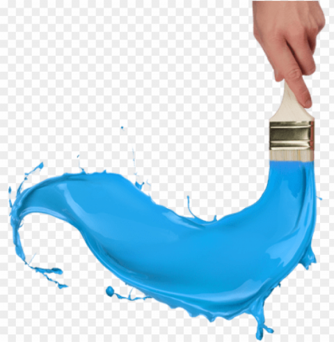 blue paint splash PNG pictures with no background required