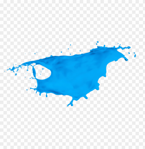 blue paint splash PNG transparency images