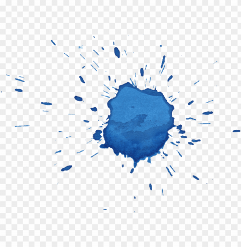 blue paint splash PNG transparent artwork PNG transparent with Clear Background ID 5f4435b3