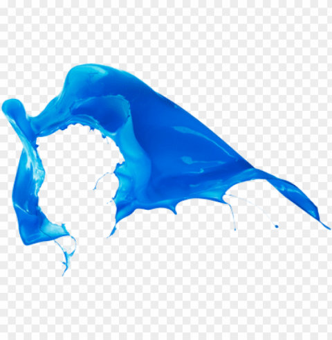 blue paint splash PNG transparent backgrounds