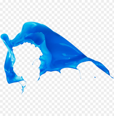 blue paint splatter PNG transparent elements complete package