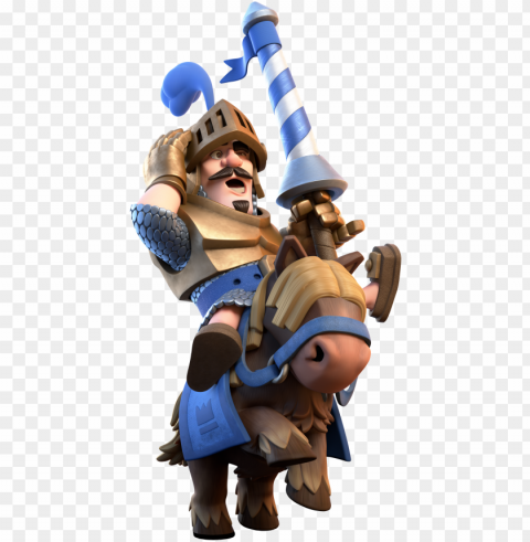 blue prince - clash royale prince PNG for educational projects