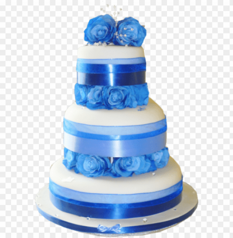 blue rose wedding cake - cake in blue Free download PNG images with alpha channel diversity PNG transparent with Clear Background ID ce9a290f