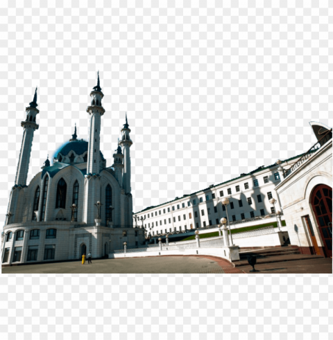 blue russia kul sharif mosque masjid islam Isolated Item on Transparent PNG