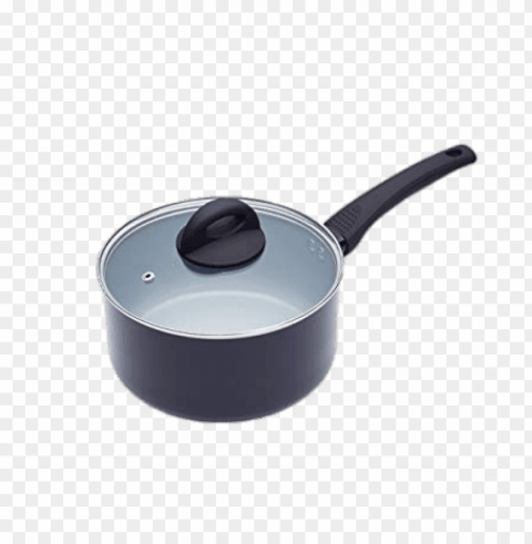blue saucepan Isolated Element in HighResolution Transparent PNG