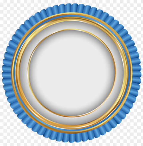 blue seal badge Free transparent PNG