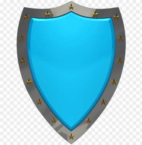 blue shield by 3dben on clipart library - shield render PNG Image with Isolated Element