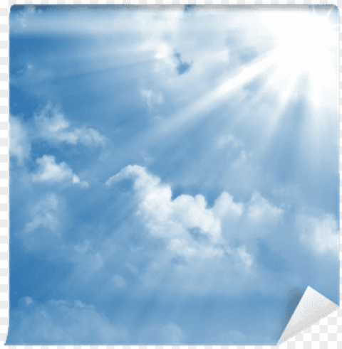 blue sky with su PNG design PNG transparent with Clear Background ID a1755e79