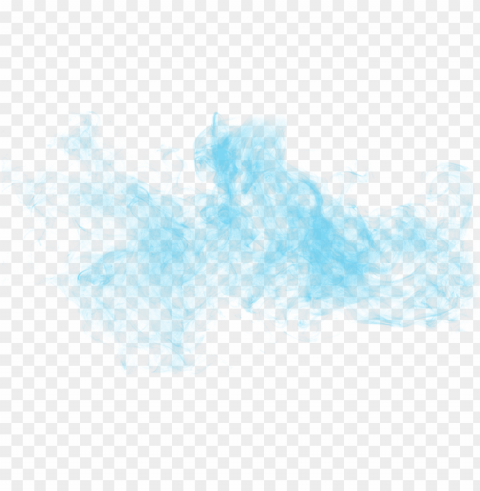 blue smoke effect Transparent PNG Isolated Graphic Design