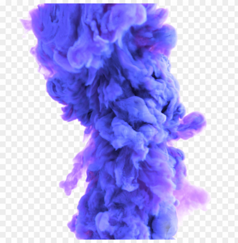 blue smoke effect Isolated Subject with Clear Transparent PNG