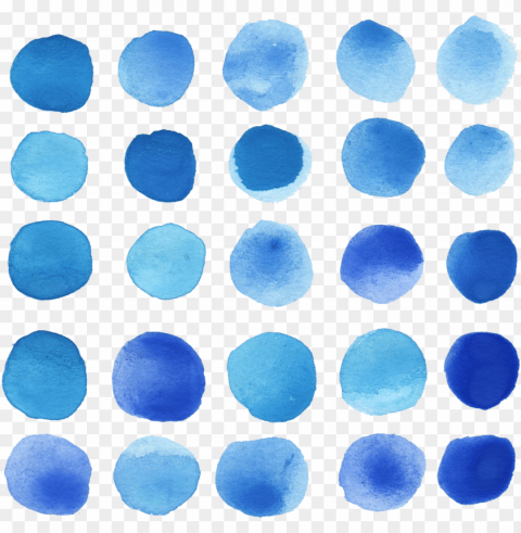 blue watercolor pattern HighQuality Transparent PNG Object Isolation