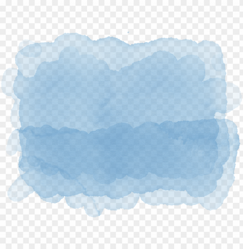 blue watercolor - watercolor paint PNG high resolution free